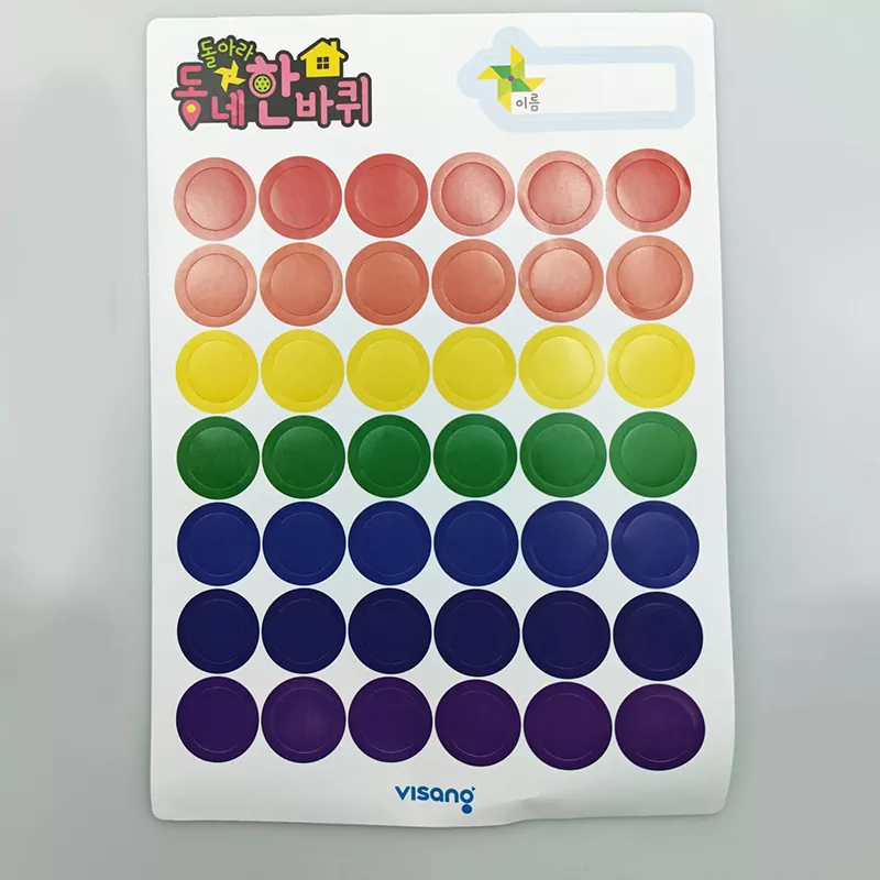 Coated Paper Sticker